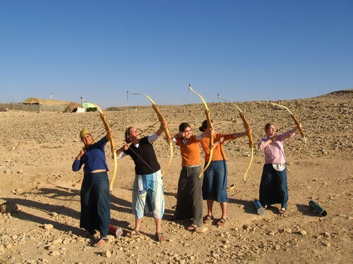 חץ וקשת מדברי